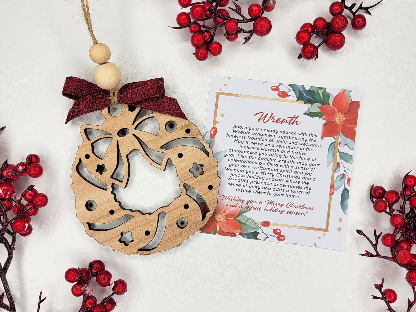 Holiday Symbols Ornaments
