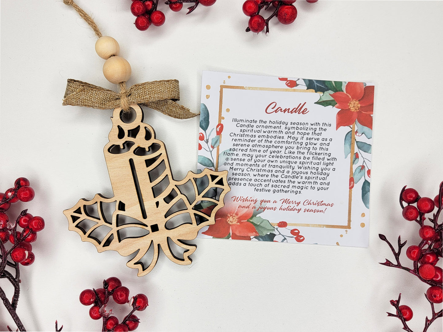 Holiday Symbols Ornaments