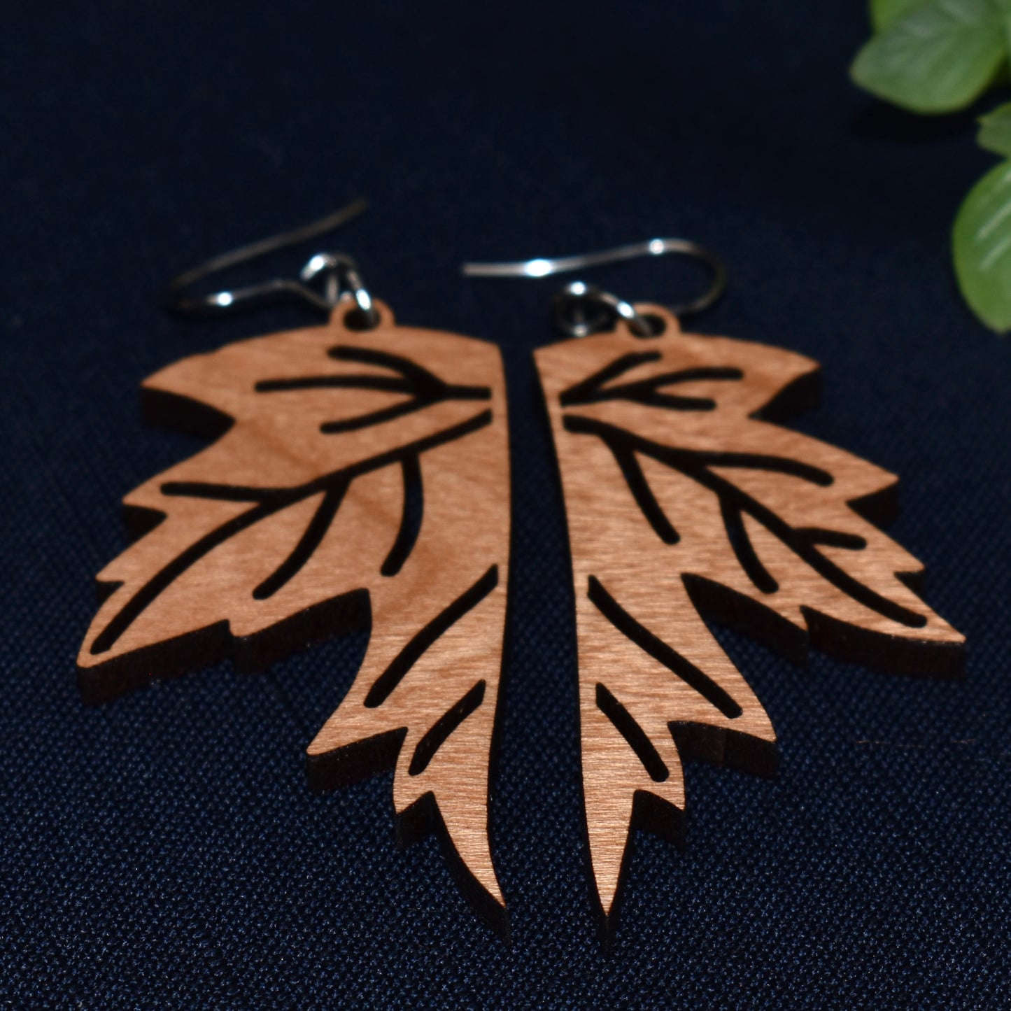Fall Leaf Drop Earring