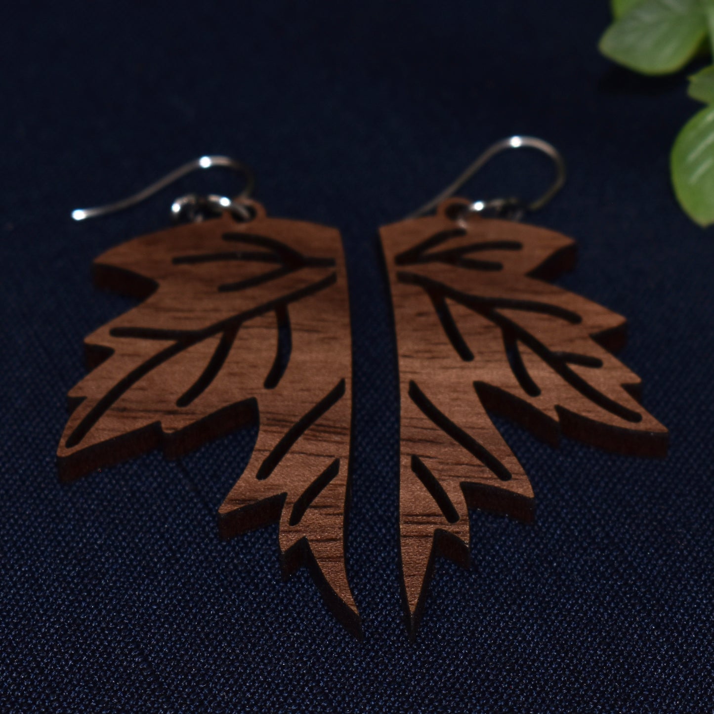 Fall Leaf Drop Earring