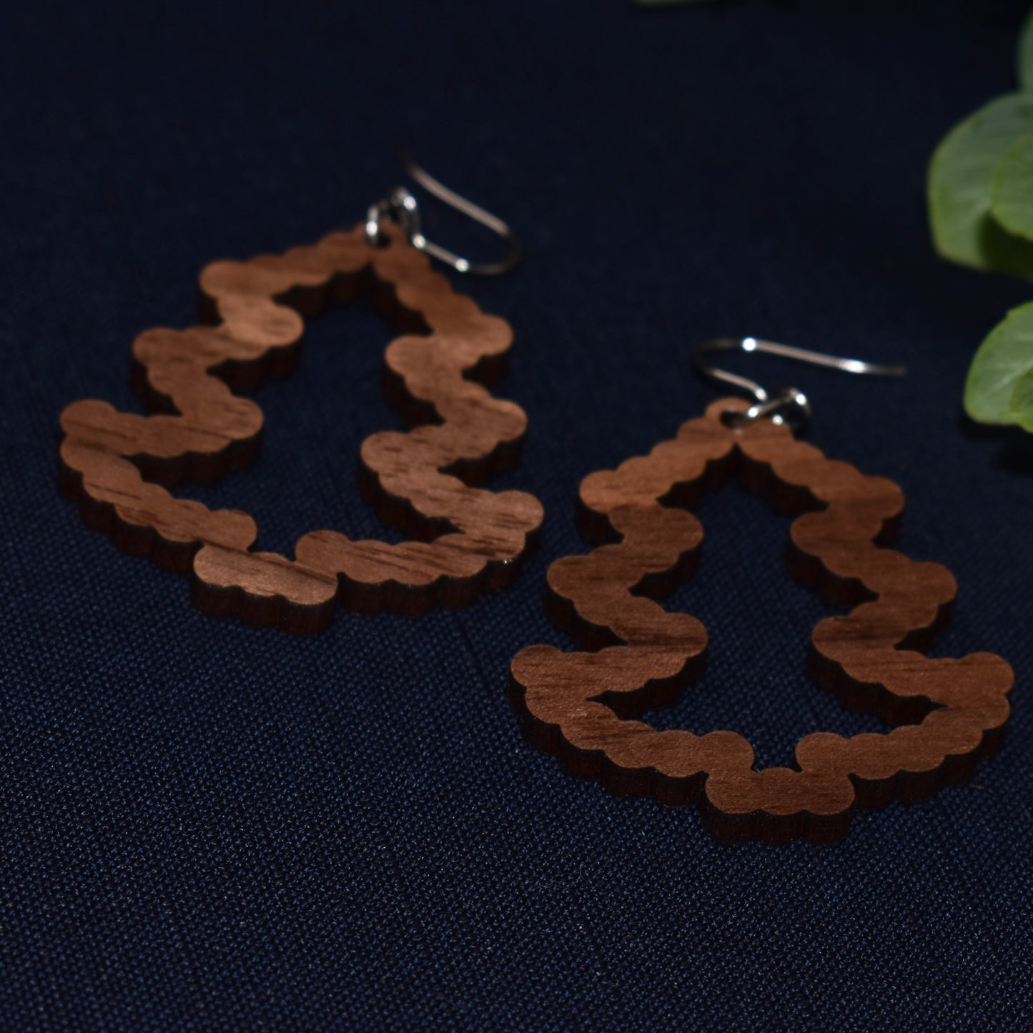 Bubble Christmas Tree Drop Earring